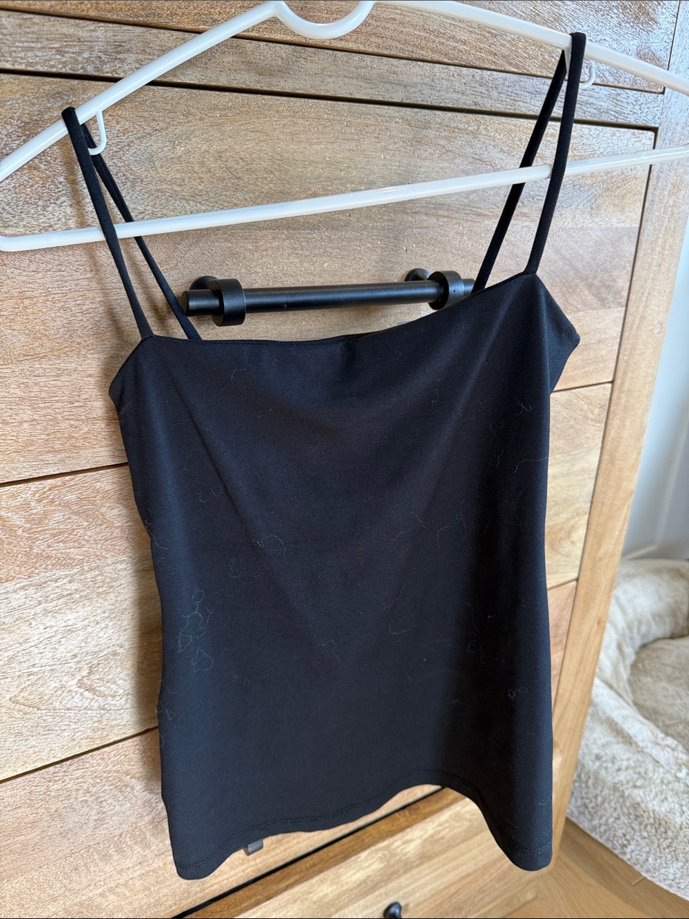 Susana Monaco Black Double-Strap Camisole